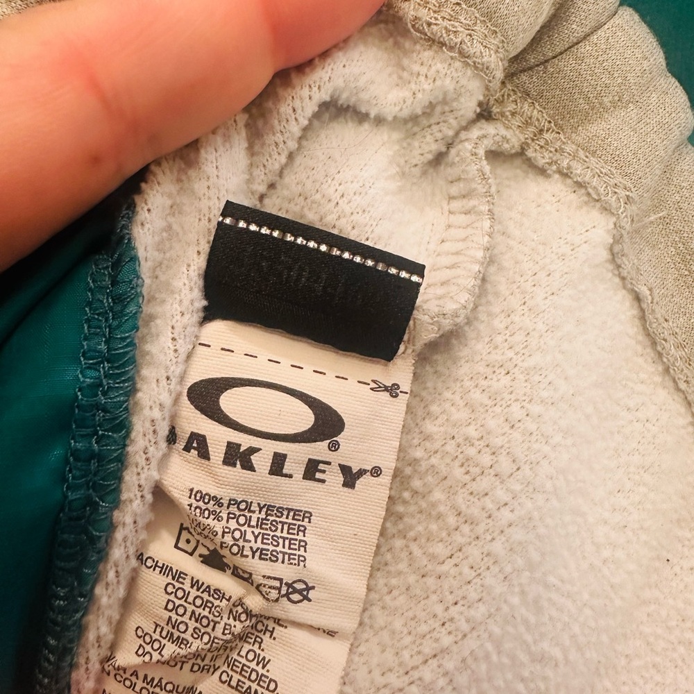 Oakley Teal and Gray Performance Jacket - Picture 5 of 5